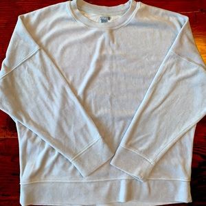 Aerie Fuzzy ‘velour’ sweatshirt